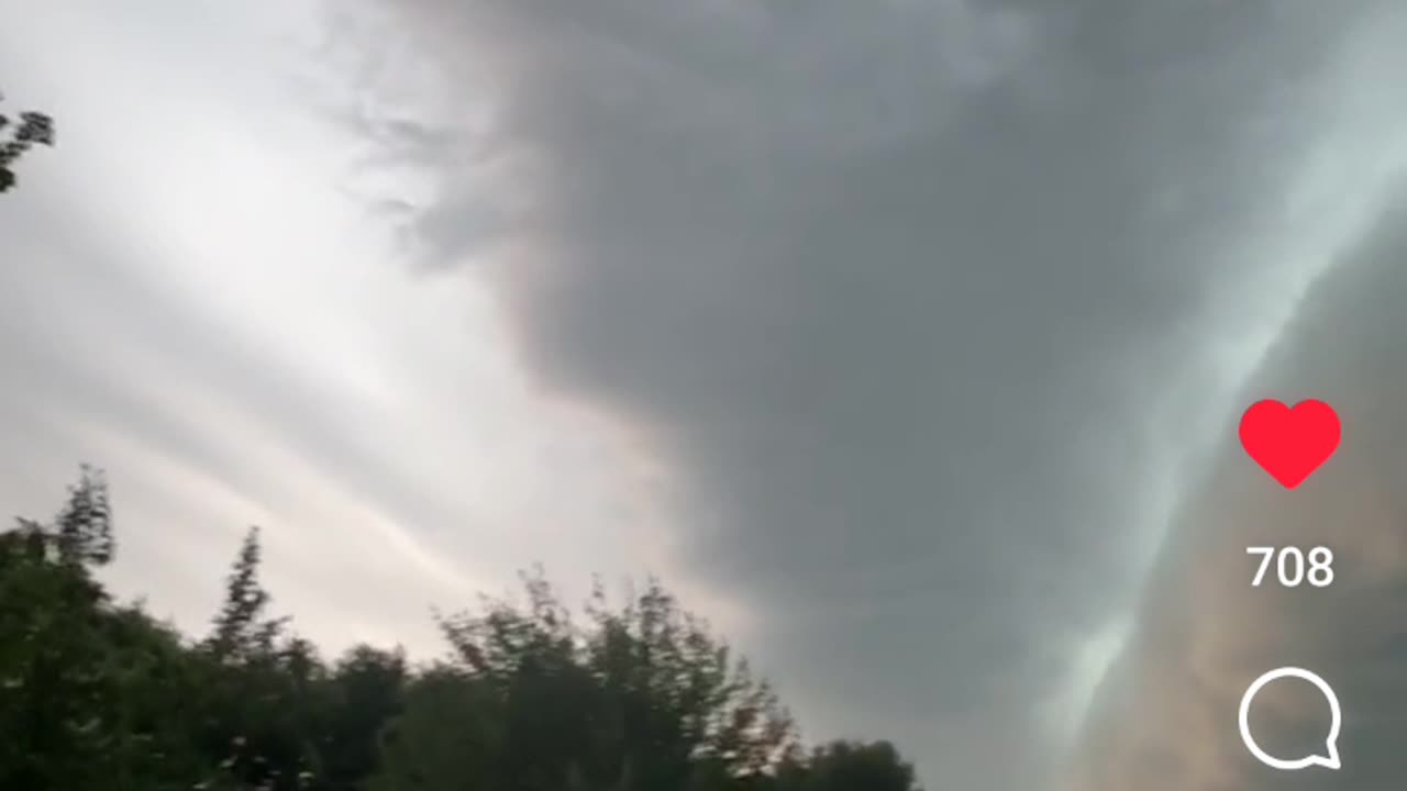 Texas June 25th Stormy Sky