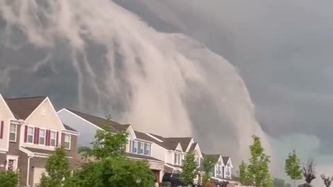 Nubes sorprenden población