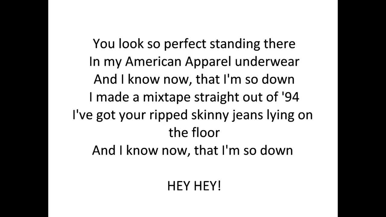 5SOS~ She Looks So Perfect (Lyrics)