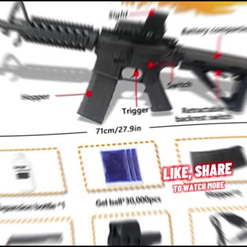 Gel Ball Blaster Electric M4A1