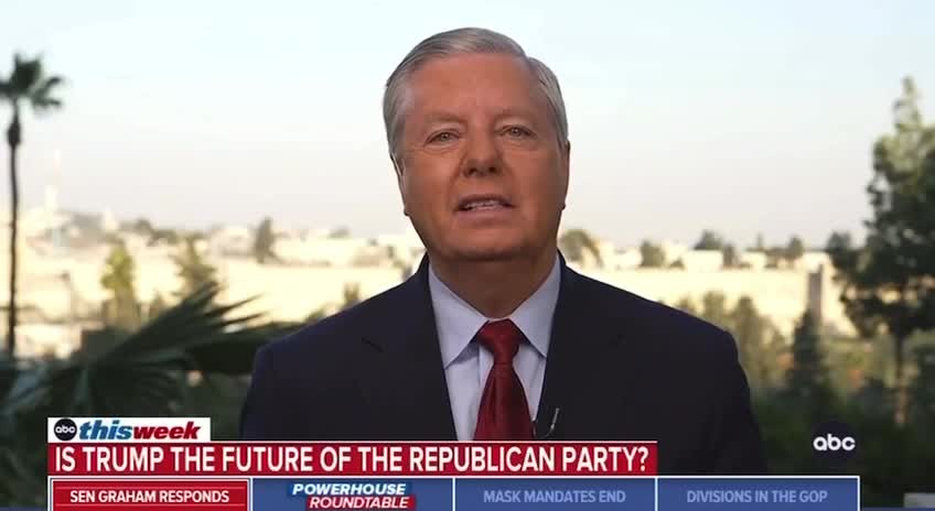 Lindsey Graham tells "Trump has a great chance of being elected again in 2024"