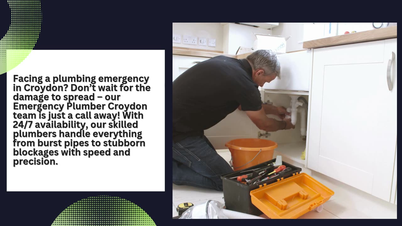 Experienced Emergency Plumber Croydon – Comprehensive Solutions at Any Hour