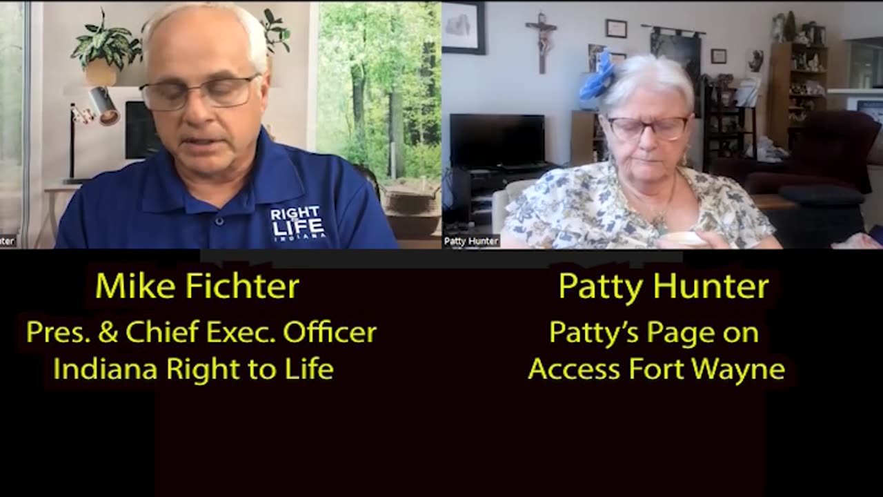 Patty's Page - Guest: Mike Fichter, Indiana Right to Life