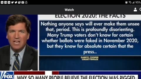 Tucker explains how Trump supporters feel about election integrity