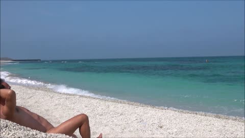 A beautiful beach at Hou-liao, the Penghu Archipelago.