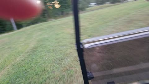 Golf cart ride