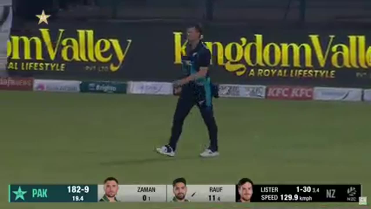 New Zealand Vs Pak T20