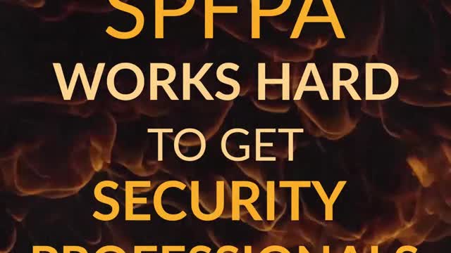 SPFPA Fights for the rights of Security Professionals