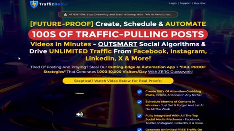 TrafficBolt AI Review: Social Media Automation Tool