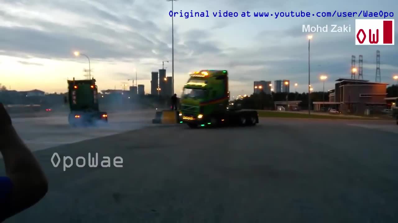 Volvo Trucks Burnout Pantai Timur Malaysia