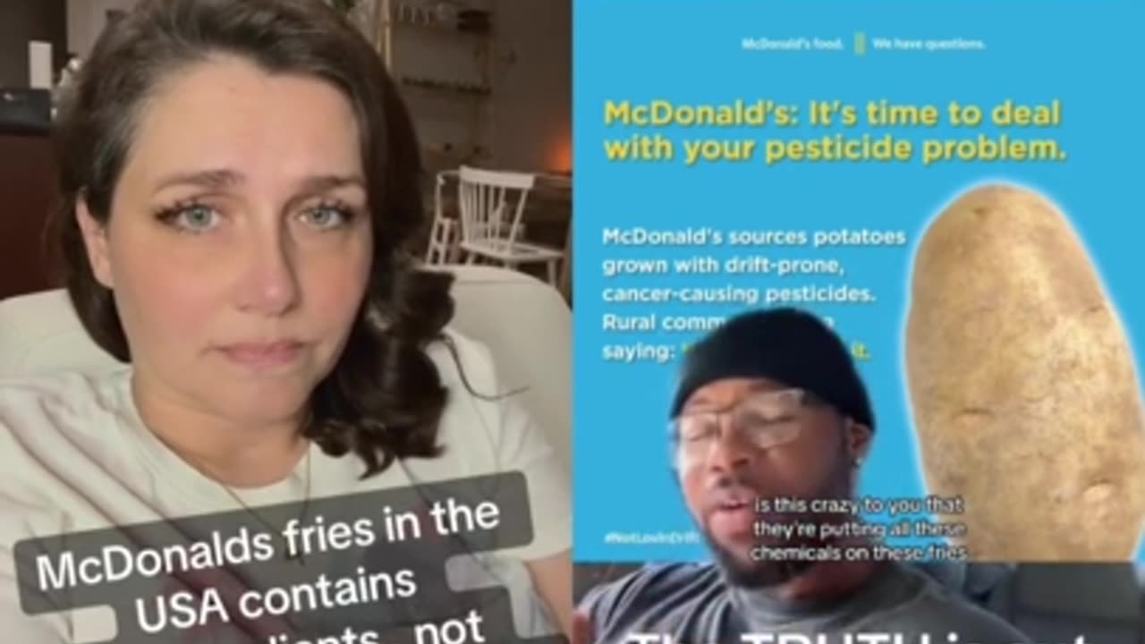 Macdonalds fries -TOXIC