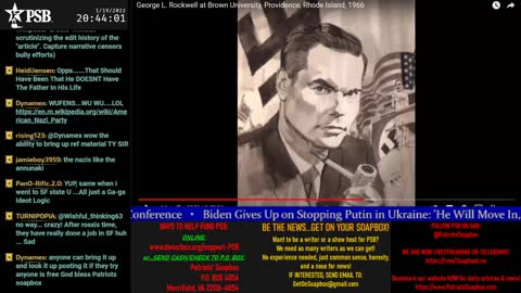 2022-01-19 20:00 EST - Modern Day America: with LC Mac