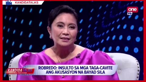 Robredo sa akusasyong bayad ang mga dumalosa Cavite rally