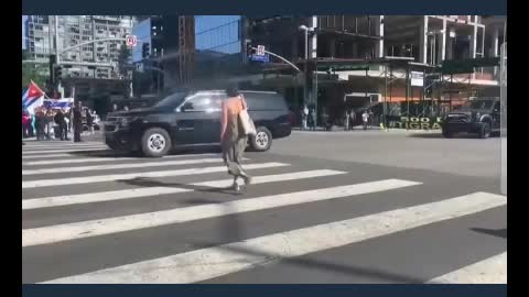 Pro abortion lunatic gets arrested