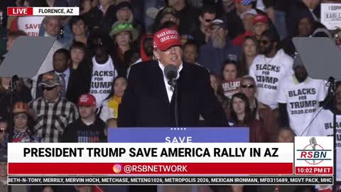WATCH: Highlights of President Trump Save America Speech from Florence, AZ 1/15/22
