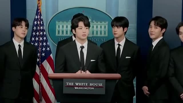 BTS visits White House to discuss rise in anti-Asian hate crimes