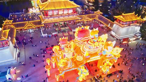 Xi'an at night — China's striking lights