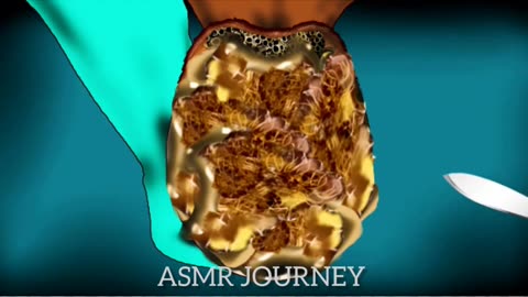 ASMR Horse Hoof Cleaning Satisfying Animation