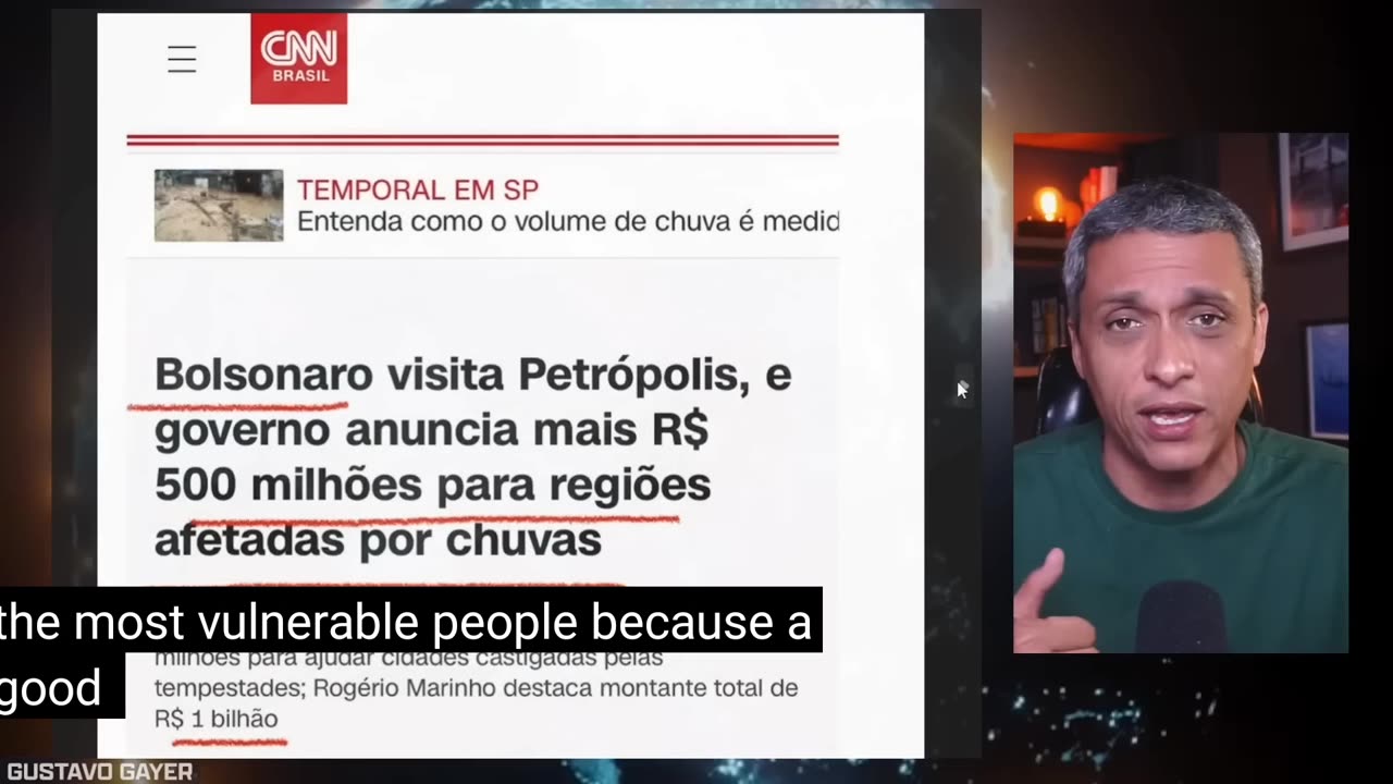 Tragedy in São Paulo shows the stark difference between LULA and Bolsonaro