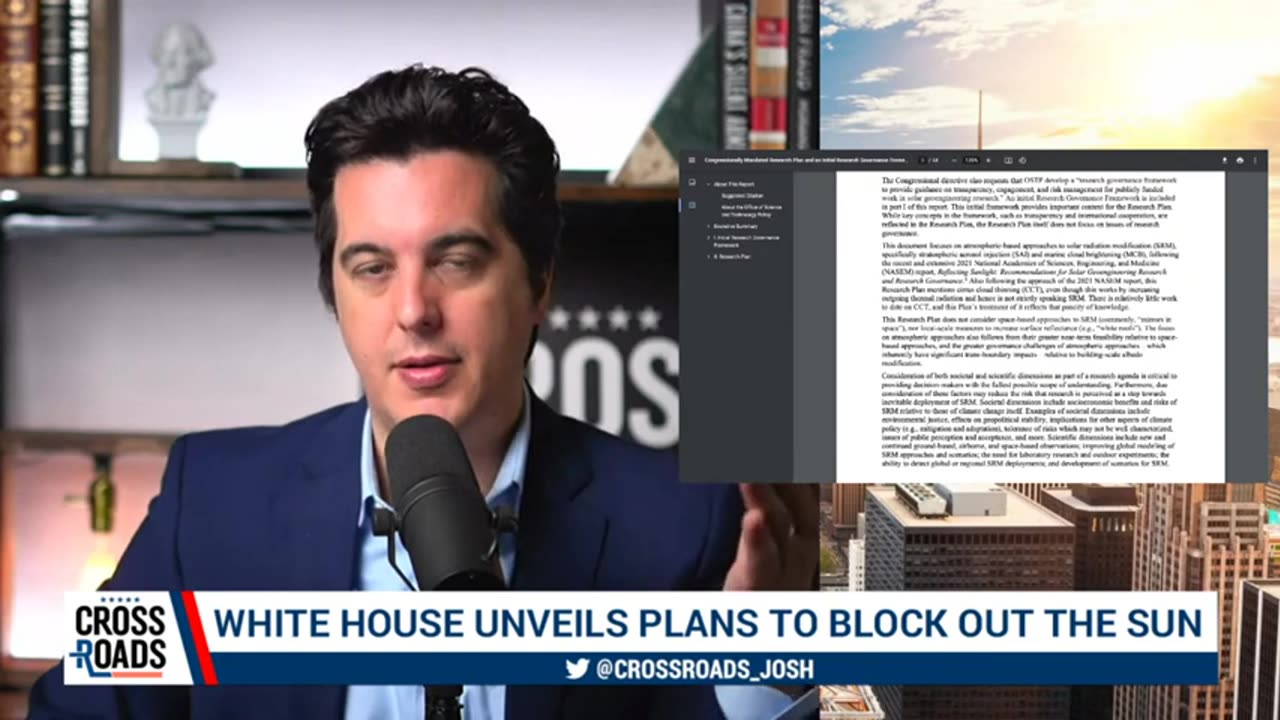 Crossroads - White House Shows Support to Block Out the Sun; France Burns Amid Migrant Riots