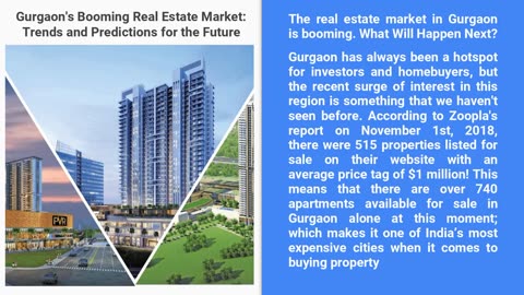 Gurgaon's Real Estate Scene is Booming What's Coming Up Next