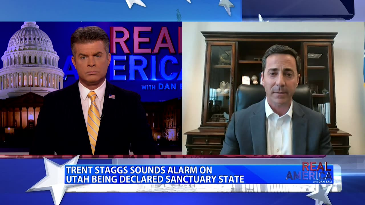 REAL AMERICA -- Dan Ball W/ Trent Staggs, Feds Make Utah Sanctuary State