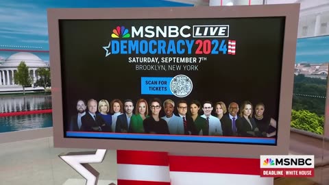 An inside look at MSNBC Live: Democracy 2024, a first-of-its kind live event this September