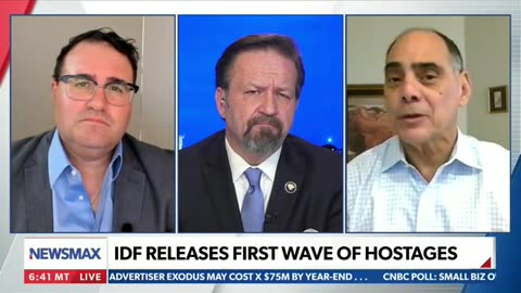 IDF releases first wave of hostages. James Carafano & Ryan Mcbeth join on NEWSMAX