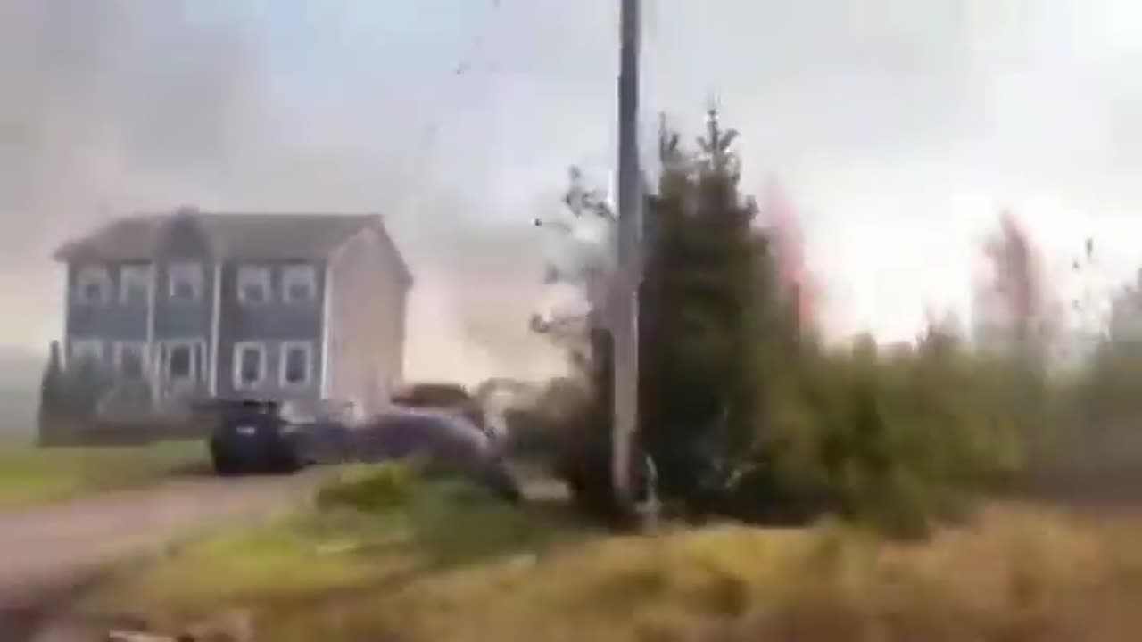 Tantallon, Nova Scotia in Canada has apocalyptic scenes, fires are being blamed on climate change.