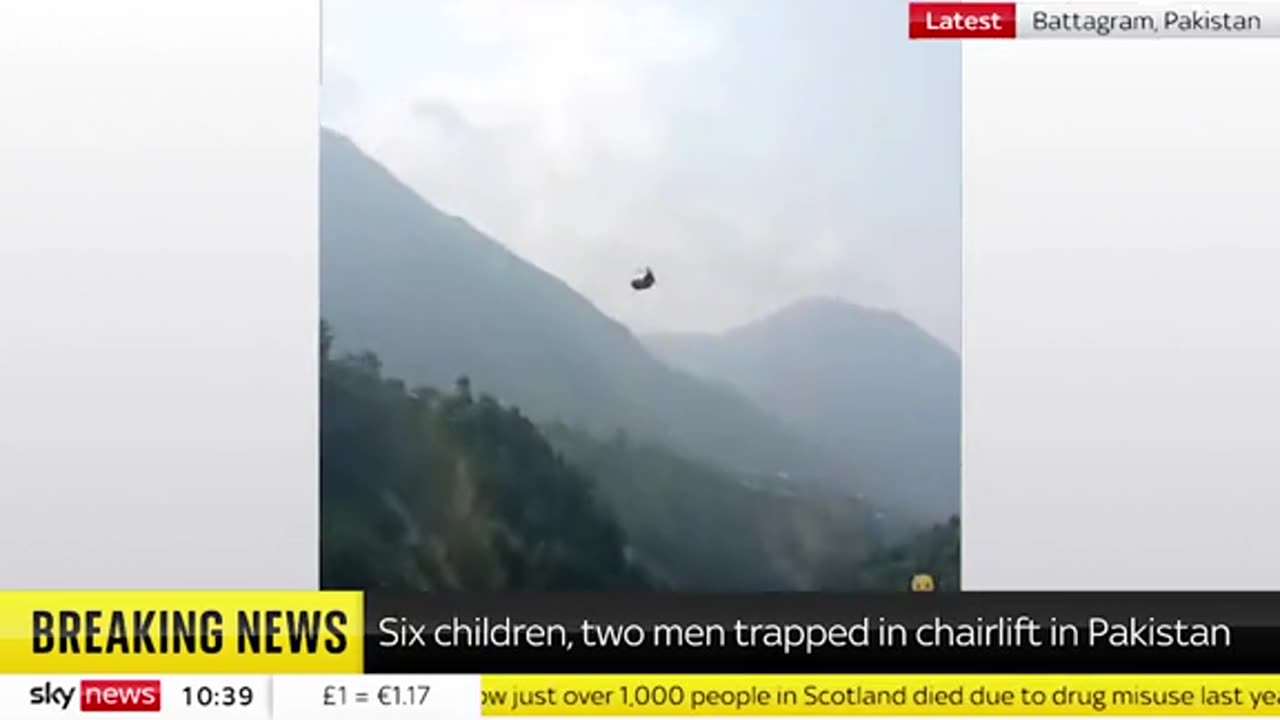 BREAKING: An urgent #rescue effort is under way to save six children and two men