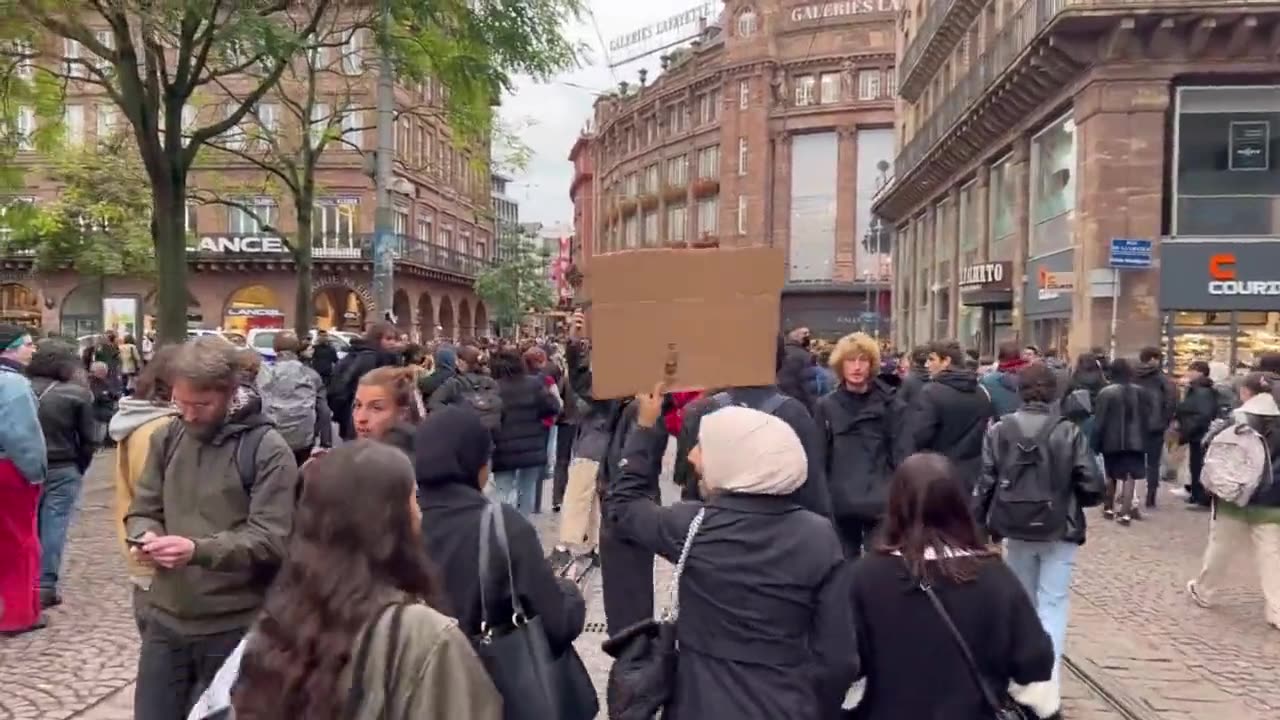 Clashes in France in pro-Palestine and pro-Hamas demonstrations.