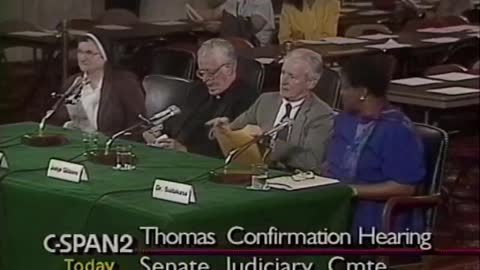 Clarence Thomas Confirmation Hearing Day 6 Pt 2