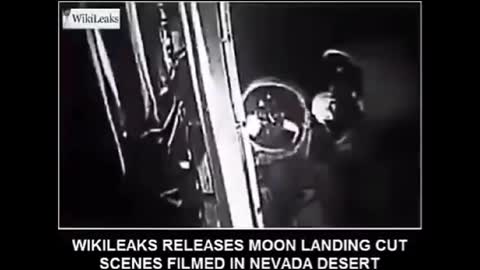 Wikileaks Moon Landing Footage - filmed in Nevada desert