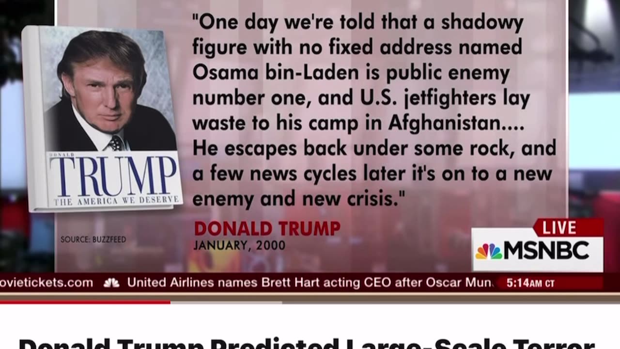 2000 Trump predicted large scale attack