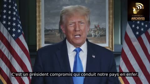 ▶ EXTRAIT-RQ + LIENS parus (3 sept 23) : TRUMP ACCUSE JOE BIDEN D'ÊTRE UN CANDIDAT MANDCHOU