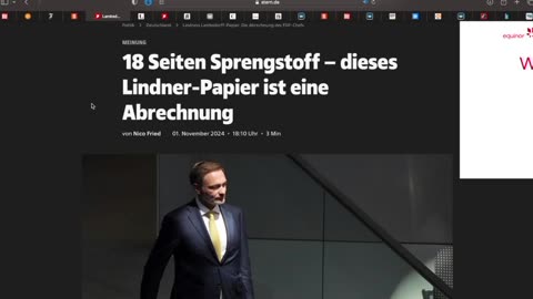 🎥 Lindners Geständnis: „Deutschlands Absturz wird gezielt herbeigeführt“