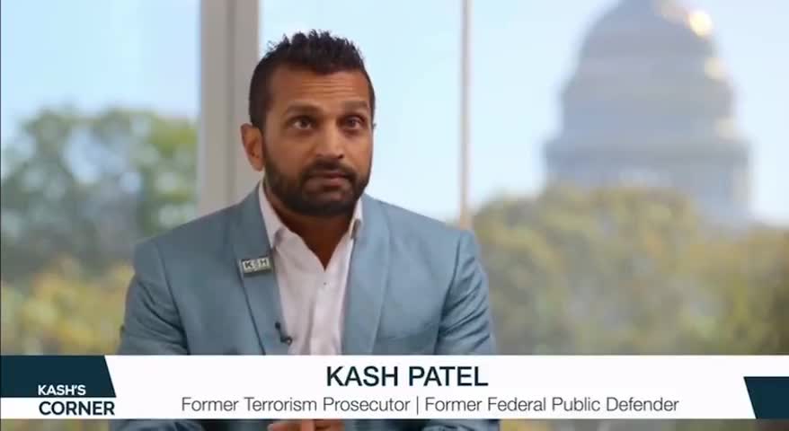 KASH PATEL - WHAT WAS THE FBI DOING PLANNING JANUARY 6TH FOR A YEAR?