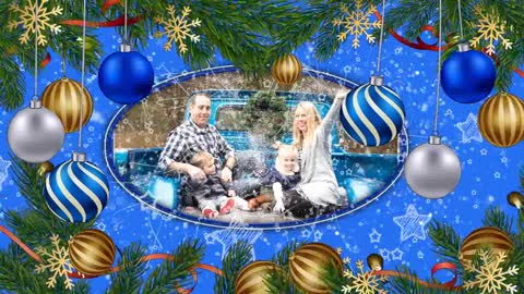 Happy Blue Christmas - Project for Proshow Producer