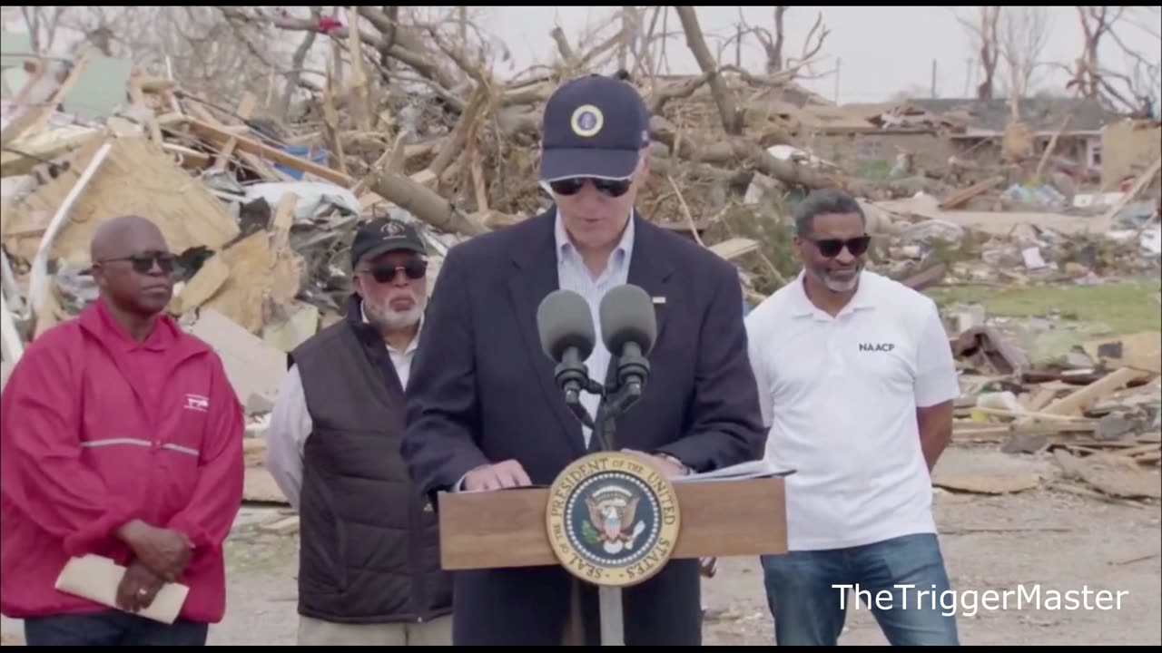 Joe Biden calls Rolling Fork "Rolling Stone"