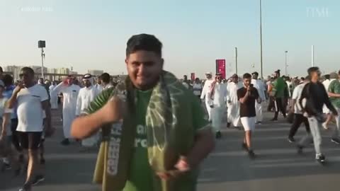 Saudi Arabia and Argentina Fans React to Stunning World Cup Upset