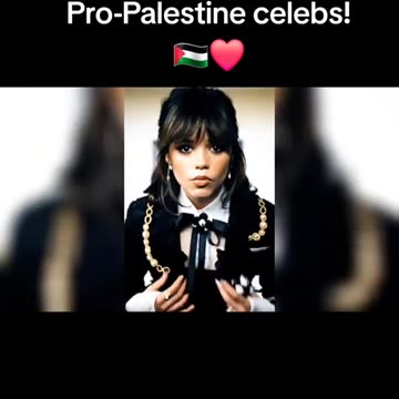 HERE WE GO WITH OUR PRO PALESTINE CELEBS