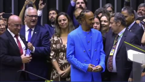 Lewis Hamilton received Title of Brazilian Honorary Citizen 🏅