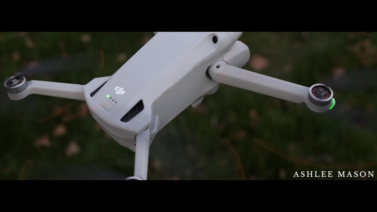 I DID A DJI MINI 3 PRO PROMO IN MY GARDEN