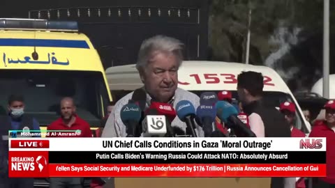 UN Chief Issues Urgent Plea for Gaza Ceasefire