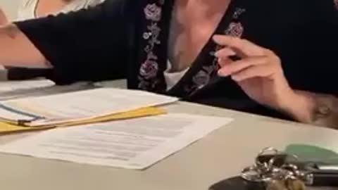 Here is a mother in IL standing up to her school board.