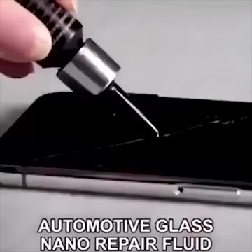 Glass Nano Repair Fluid Cracked Glass Repair Kit