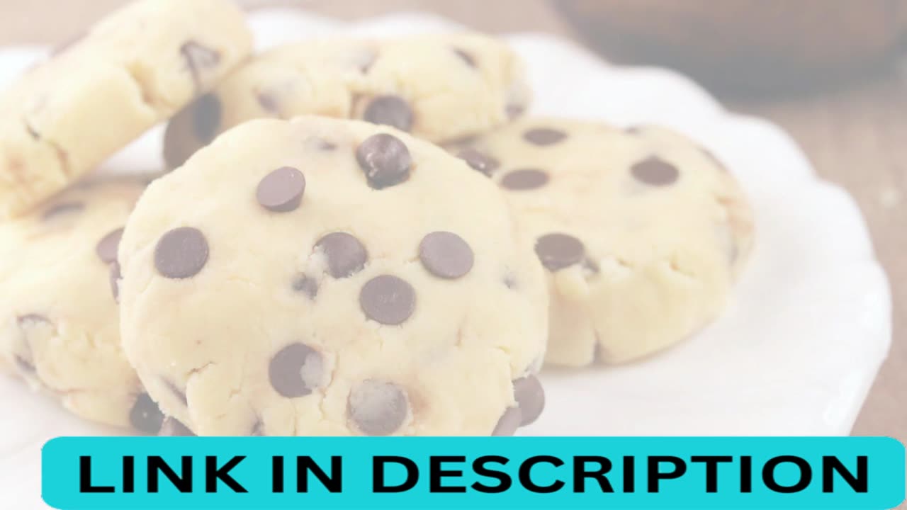 Keto No-bake Chocolate Chip Cookies