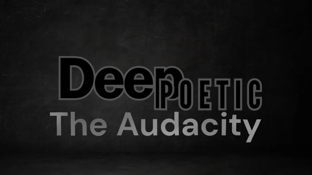 Deep Poetic - The Audacity (Celebrity Diss) // Tom Macdonald Type Song