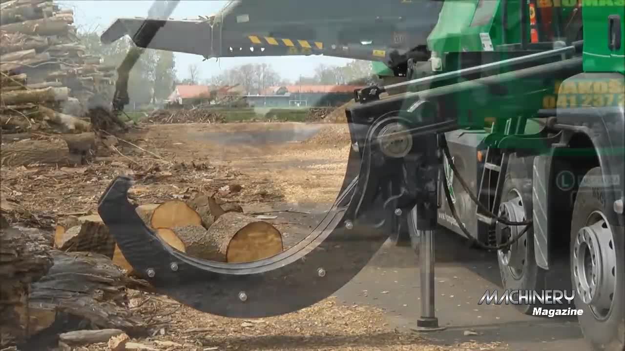 Extreme Fast Wood Chipper Machine Modern Technology - Amazing Wood Processor Big Tree Shredder Easy