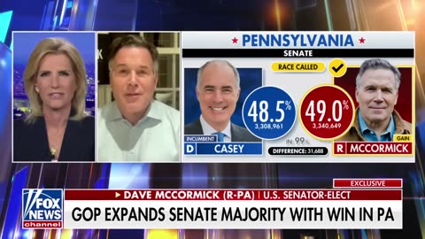 Sen-elect Dave McCormick speaks out after flipping longtime PA Dem seat red